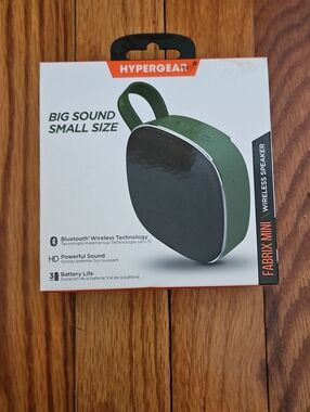 Hypergear Wireless Speaker Big Sound Small Size , Green